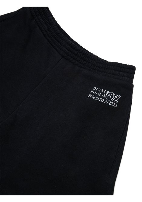 Shorts con vita elasticizzata MM6 KIDS MAISON MARGIELA | M61005 MM02XM6900